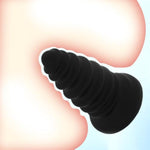 7.1 Inch Realistic Anal Beads,Liquid Silicone Anal Plugs Dildo For Men Women Couple,Dong With Suction Cup