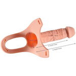 Hollow Strap-On System + Heart Shaped Anal Butt Plugs