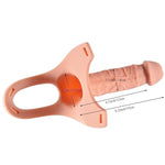 Hollow Strap-On System + Realistic Double-Ended Dildo