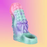 Octopus Tentacle Fantasy Penis Sleeve Enlarger With Cock Ring, Reusable Dildo Sheath Cover Extender Adult Sex Toy For Men Couples (M)