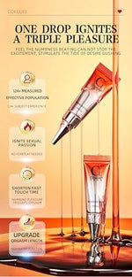 Pleasure Female Intense Fast Orgasmic Gel, Excite Gel for Her, Women Sex Oils, Stimulant Strong Enhancer, Sexual Pleasure Booster, Elevating Intimate Experiences