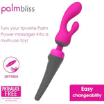 Palmbliss Silicone Attachment Head, Dual Stimulation For Internal And External Pleasure, Compatible With Massagers, Soft Touch Silicone