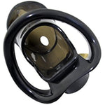 Male Chastity Device Hypoallergenic Plastic Cock Cage Penis Ring Virginity Lock Chastity Belt Adult Game Sex Toy (Black)