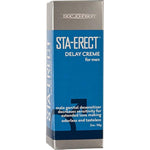 Doc Johnson Sta-Erect Delay Cream for Men, Assorted, 2 Oz