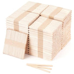 3000 Pack 4.5 Inch Wooden Craft Sticks for Crafts and Hair Removal Supplies