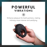 Atom – Powerful Vibrating Cock Ring For Men & Couples | Penis Ring With Intense Motor For Enhanced Pleasure| Rechargeable Waterproof & Body-Safe Silicone| Adult Sex Toy