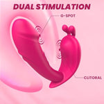 Wearable Vibrator Sex Toy For Women | Remote-Controlled Clitoral & G-Spot Vibrator | 10 Vibration Modes | Waterproof Rechargeable Silicone For Solo & Couples Play