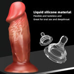 Xxxl 3.93'' Diameter Huge Thick Glans Dildo, 13" Giant Realistic Silicone Anal Plug Buttplug For Anus Dilation Prostate Massage Stimulation Adult Sex Toys For Women Men Advanced Players