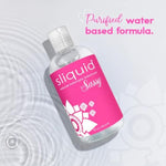 Sassy Water-Based Lube - Thick, Long-Lasting Gel, Natural Lube For Women/Men/Couples, Unscented, 8.5 Fl Oz (2 Pack)