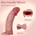 Penis Sleeve Cock Sleeve Extender - Realistic Soft Silicone Penis Enlarger Penis Ring, Adult Toys Sex Toys For Enlarge Prolong Pleasure, Adult Sex Toys For Men Women Couples