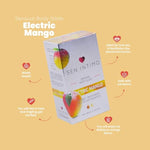 Electric Mango Kissable Massage Lotion for Sensual Body Glide with 130ml Water-Based Formula