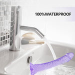 Realistic Suction Cup Dildos Real Dong G Spot Stimulator Female Masturbation Toys Adult Sex Toys For Beginners Women Lesbian(Purple)