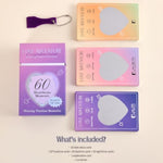 60 Date Ideas Card Games For Couples - Unique Date Deck Scratch Off Cards, Great Couples Gifts For Boyfriend Girlfriend, Romantic Wedding Anniversaries Newlywed Gifts For Husband Wife Bridal Shower
