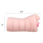 Oral Sex Simulator Mouth And Tongue Masturbation Sleeve Male Penis Stroker