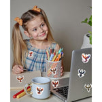 Mythical Phoenix Stickers Pack, Waterproof Fantasy Bird Decals for Bottles & Laptops