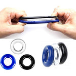 Penisring Cockrings,6 Pcs Different Sizes Silicone Penis Sleeve Penistrainer,Stretchy Longer Harder Stronger Erection Semen Lock Caged,Delay Ejaculation Time Lasting Sex Toys For Men,Multicolor