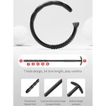 9.6" 3Pcs Silicone Urethral Sound Catheter Plug Training Set, Soft Hollow Porous Design Penis Cock Urethra Bladder Dilator Prostate Masturbation Rod Bdsm Sex Toys For Men Professional Players