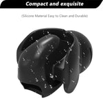 Adjustable Open Mouth Gag Ball For Oral Sex Silicone Bdsm Fetish Bondage Gags & Muzzles Adult Sex Toys With Tongue Retainer Slave Restraints Device For Couples, Men (Black)