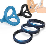 Silicone Penis Rings Set Sex Toys For Men?5 Different Sizes Cock Rings For Erection Enhancing, Long Lasting Stronger Men Sex Toy, Strechy Adult Toys For Couples Pleasure