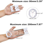 Electrical Stimulation Male Penis Glans Extender Enlargement System Set, Adjustable Stretching Kit Bdsm Sex Toys For Men, Longer Erection Time Wearable Relaxing Massage Penis Training Device