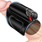 Male Sex Toy Penis Vibrator - Male Masturbator Stroker With 9 Vibrations & Led Display, Vibrating Cock Ring With Detachable Bullet Vibrator For Penis Training Wrap, Adult Sex Toys Games For Men Couple