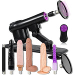 Sex Machine Thrusting Dildo Machine With Dildo Attachments And Remote Control, Automatic Sex Thrusting Machine For Women With Suction Cup Adapter, Adult Sex Toys With 7 Attachments 3Xlr Connector