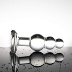 Glass Anal Beads Butt Plug Prostate Massager P-Spot Stimulation Anal Trainer Sex Toys For Men Women Masturbation