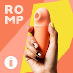 ROMP Switch X Clit Sucker Adult Sex Toys | 6 Sucking Levels | Nipple & Clitoris Sexual Pleasure Tools for Women | Powerful Suction Clitoral Vibrator | Clitoris Stimulator Adult Toy for Couples |Orange