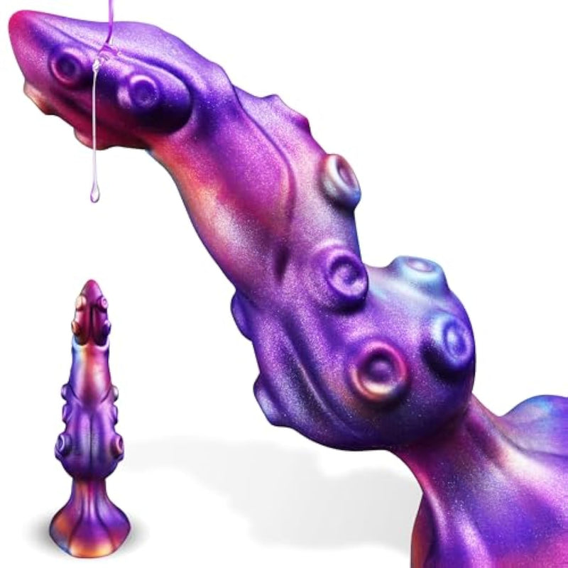 Monster Knot Tentacle Dildo, Fantasy Knotted Alien Dildo Dragon With Strong Suction Cup For G-Spot, Tenticle Dildos Dog Knot Dildos For Hands-Free Play, Adult Sex Toys & Games For Women Men Couples