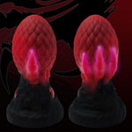 Silicone Monster Anal Butt Plugs Sex Toys With 2 Dragon'S Eye Soft Realistic Monster Dildo Buttplug Anal Toys With Suction Cup Black Red Anal Plugs Anal Dildo For Beginner Men Women Anal Sex Toys