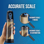 Electric Penis Vacuum Pump, Penis Extender Vacuum Pump With 3 Suction Modes, Male Masturbator Penis Pumps Male Sex Toys For Men, Black