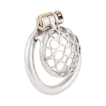 Small Short Chastity Device Male Ergonomic Design Stainless Steel Cock Cage Adult Game Sex Toy S1050 50Mm