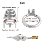 Stainless Steel Men'S Chastity Cage Devices For Male'S Chasity Guard J1355 55Mm