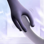 Women Clit Nipple Clamps Breast Glans Earlobe Massage Vibrator, Reduced Men Penis Sensitivity Humanoid Finger Vibrator For Self-Pleasure And Stimulation Waterproof Usb Rechargeable 10 Vibration Modes