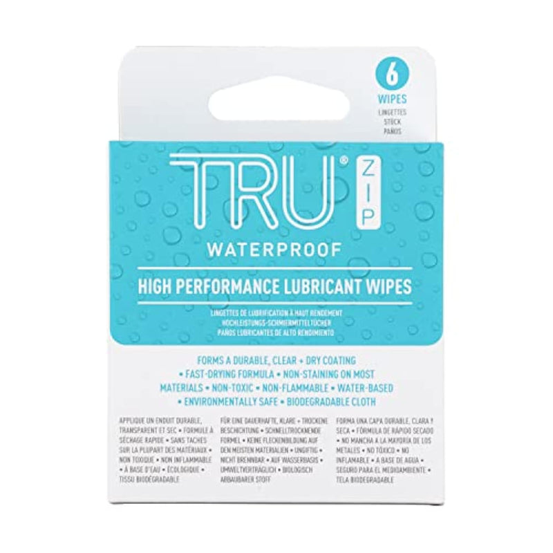 Nite Ize, Inc. TRUZL-6R8 Nite IZE TRU Zip High Performance, Zipper Runoff Waterproof Bags, 6 Pack Lubricant Wipes