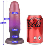 Realistic Dildo With Strong Suction Cup G Spot Massage Vaginal Stimulator Liquid Silicone Butt Plug Anal Sex Toys For Men Women Couple (L)