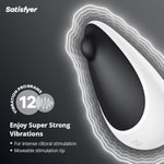 Spot On 3 Vibrator Sex Toy | Adult Toys For Women | Lay-On Vibrator With A Moving Stimulation Tip | Vibrating Sexual Pleasure Device | Stimulation Vibrators (Black)