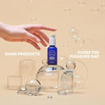 Arousal Serum For Women + Fin Massager, Citrus - Organic Vegan Ph Balanced,Grip Free Super Quiet 100% Medical Grade Silicone