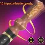 Dildo Thrusting Vibrator Sex Toys For Women - Realistic Dildos For G Spot Anal Stimulation With 3 Thrusting & 10 Vibration & Heating Mode, Blowjob Silicone Dildo Adult Toy For Woman Couple