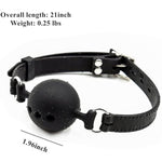 Mouth Ball Breathable Gag - Handcuffs Erotic Sex Toys Set Bondage Slave Ball Gag Erotic Sex Toys For Adult Fetish Lover