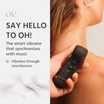 The Oh! Vibrator - Smart Vibrator for Women, Vibrations Through Soundwaves, Sync with Music Adult Toy for Women, Sex Toys