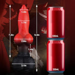 9.4" Huge Monster Dildo Fantasy Horse Dildo With Big Knots, Dog Dragon Dildos Giant Anal Sex Toy With Strong Suction Cup, Silicone Alien Animal Dildos For G Spot Prostate, Adult Toys For Women Men Gay