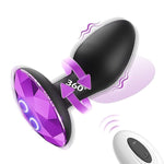 Anal Vibrator Adult Sex Toys With 10 Rotating & Vibration Modes, Vibrating Butt Plug Prostate Massager For Men & Women, Anal Plug Sex Toy For Couples, Adult Toy For Beginners & Advanced Users