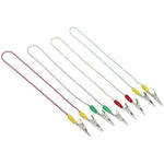 4Pcs Adjustable Metal Neck Strap Napkin Clip Lanyard Neck Strap Baby Elderly Adult Towel Apron Bib Clip