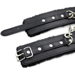 Sex Restraining Bondage Bdsm Kit, 10 Pieces Set Bondage Restraints Kits Fetish Bed Restraints Set For Beginners Sm Adult Games Cuffs Gag Blindfold Spanking Paddle Black