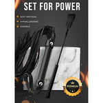 Black Sex Whip Adult Crop 18" Bdsm Whip Set Bondage Flogger Kit Crop Sex Set Adult Crop Paddle Spanking Bdsm Set Spanking Paddle Adults Flogger Bdsm Starter Kit
