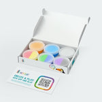 Colorful Air Dry Clay Kit for Kids Modeling Gift Age 3+ (6 cans)