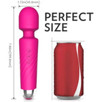 Rechargeable Massage Wand For Women, Upgrade Couple'S Massager, Personal Massager For Women, Effortless Fatigue Relief, Rose