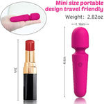 Mini Vibrator Dildo Sex Toys - Mini Silicone Vibrators Bullet Dildos With 10 Powerful Vibrations, Adult Female Sex Toy For G Spot Clitoral Nipple Sex Stimulation