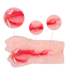 Male Masturbator Pocket Pussy With Lifelike Labia Tight Anus Built-In Penis Ring 3D Realistic Vagina Sex Toy For Men Sesbaby